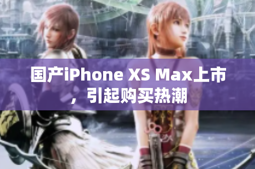 国产iPhone XS Max上市，引起购买热潮