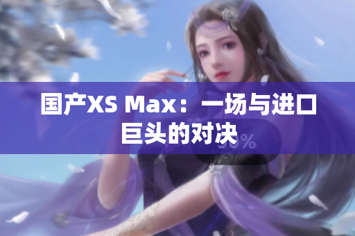 国产XS Max：一场与进口巨头的对决