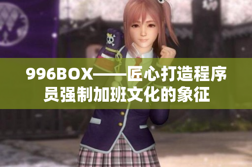 996BOX——匠心打造程序员强制加班文化的象征