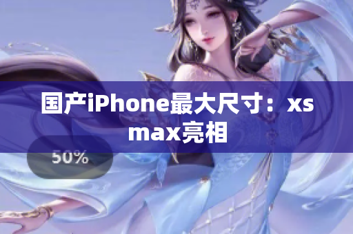 国产iPhone最大尺寸：xsmax亮相