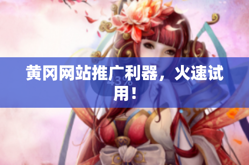 黄冈网站推广利器，火速试用！