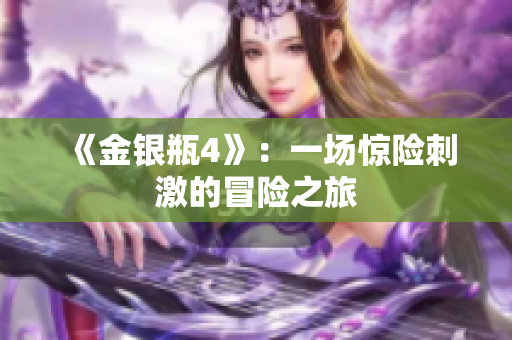《金银瓶4》：一场惊险刺激的冒险之旅