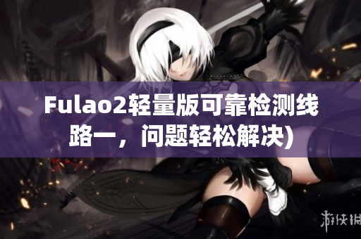 Fulao2轻量版可靠检测线路一，问题轻松解决)