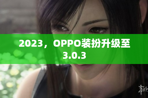 2023，OPPO装扮升级至3.0.3