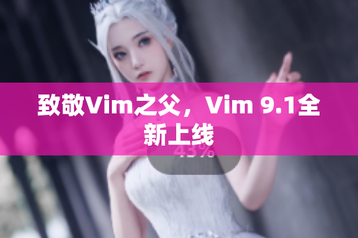 致敬Vim之父，Vim 9.1全新上线
