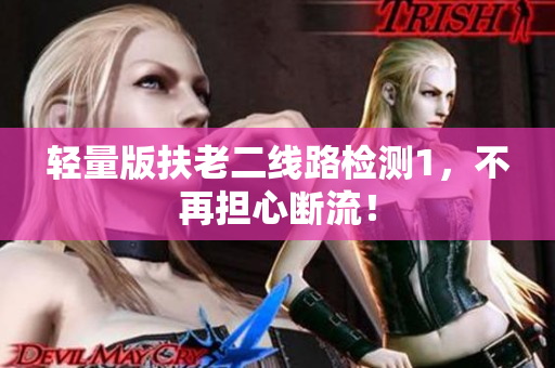 轻量版扶老二线路检测1，不再担心断流！