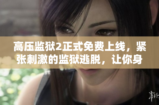 高压监狱2正式免费上线，紧张刺激的监狱逃脱，让你身临其境
