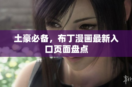 土豪必备，布丁漫画最新入口页面盘点