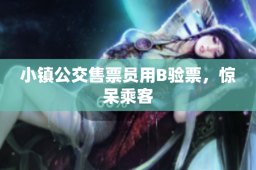 小镇公交售票员用B验票，惊呆乘客