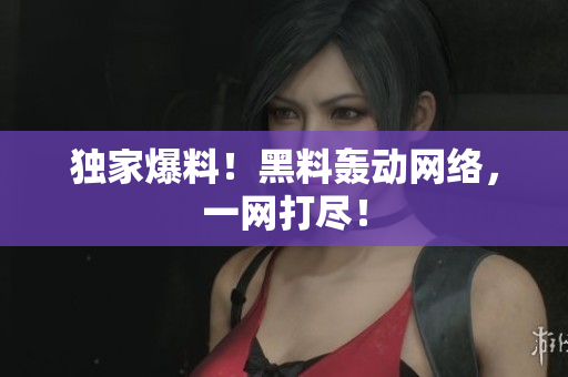 独家爆料！黑料轰动网络，一网打尽！