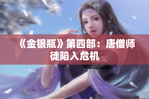 《金银瓶》第四部：唐僧师徒陷入危机