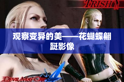 观察变异的美——花蝴蝶翩跹影像