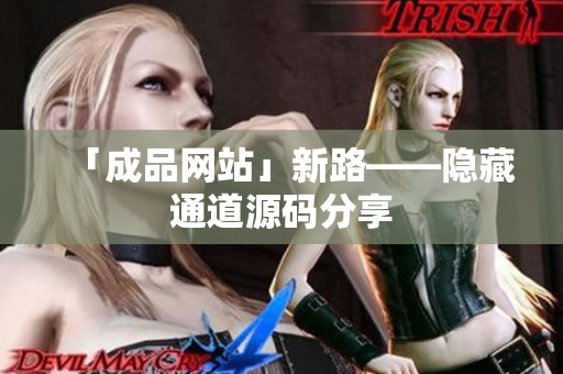「成品网站」新路——隐藏通道源码分享