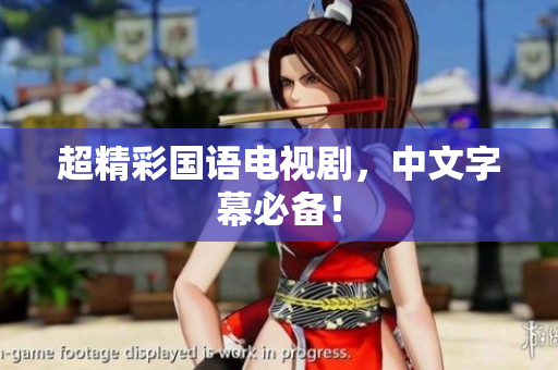 超精彩国语电视剧，中文字幕必备！