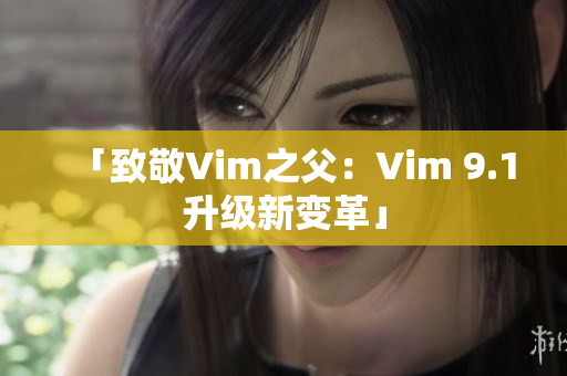 「致敬Vim之父：Vim 9.1升级新变革」