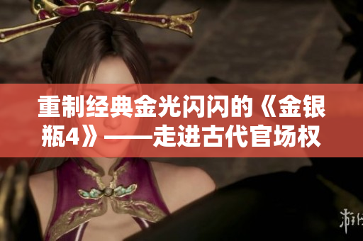 重制经典金光闪闪的《金银瓶4》——走进古代官场权力斗争