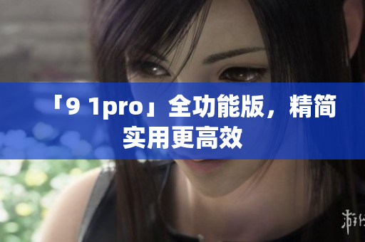 「9 1pro」全功能版，精简实用更高效